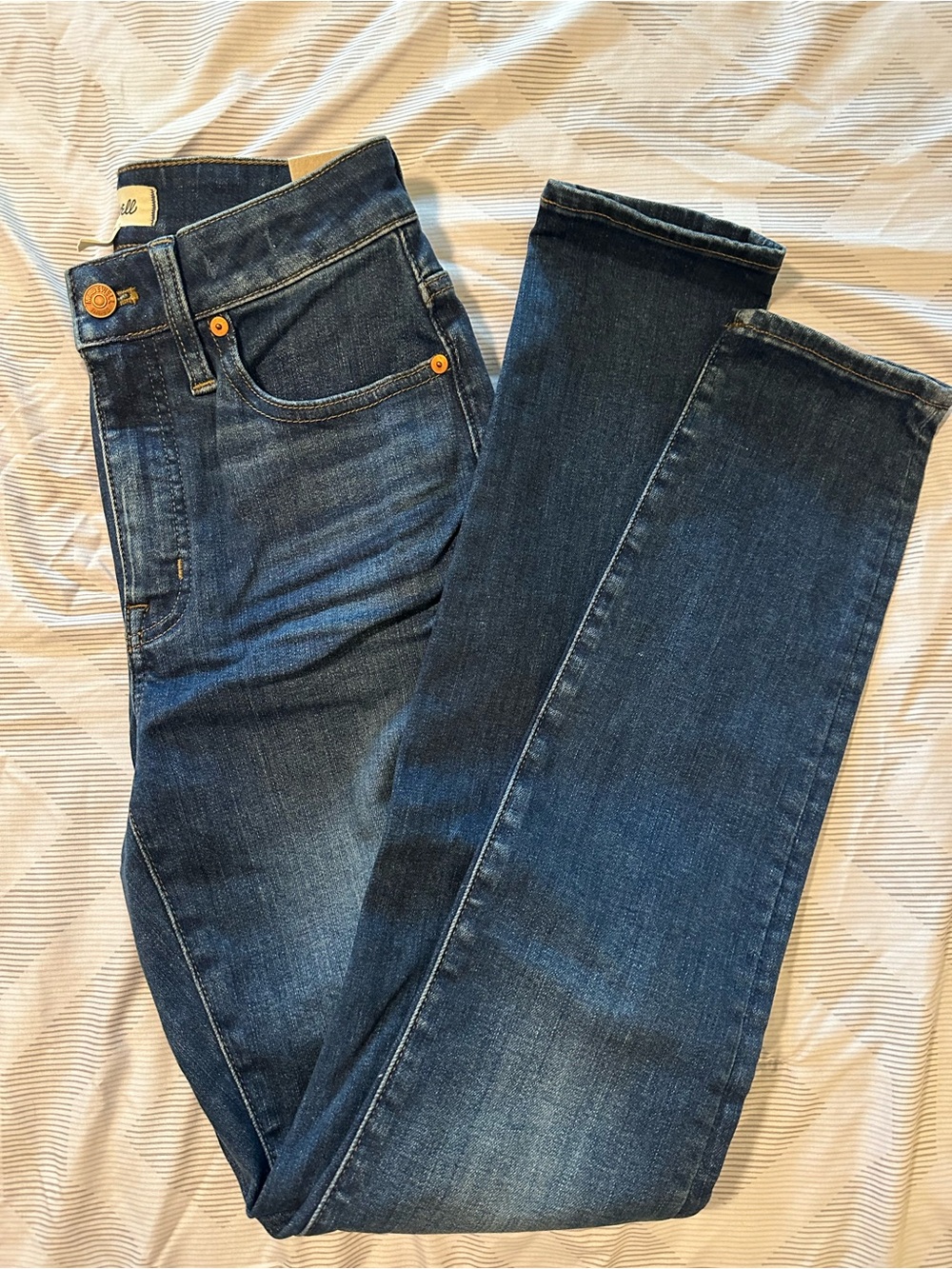 Madewell Curvy High Rise Skinny jeans (tall)